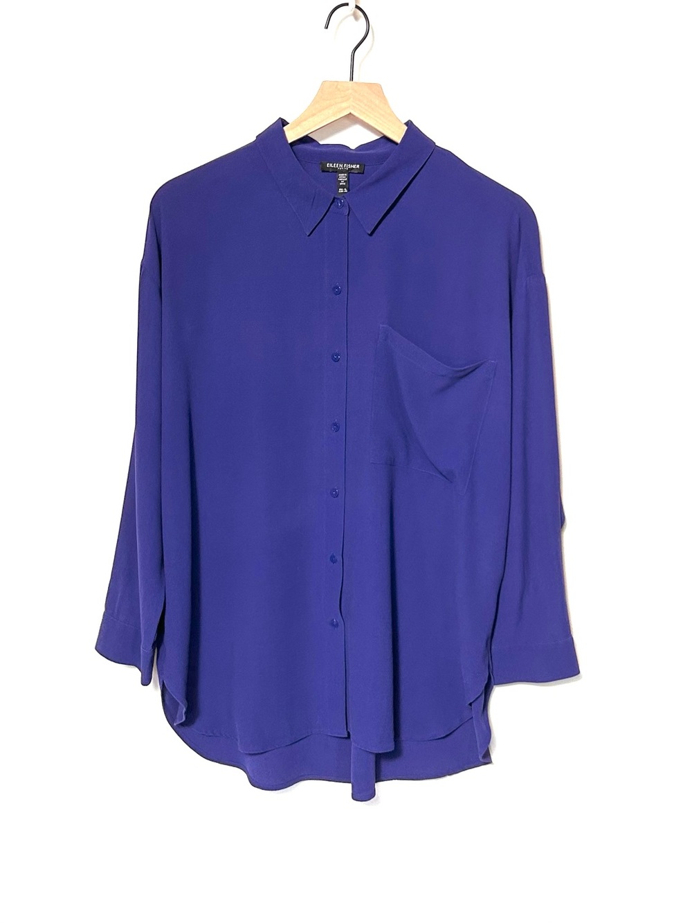 Eileen Fisher silk top